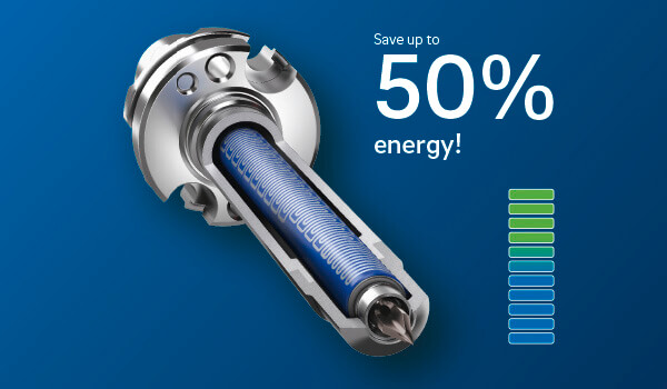 Save up to 50 % energy with BlueFlow®